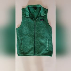 Green Patagonia better sweater vest
